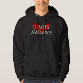 Chaotic Geweldige Dragon Dice Tabletop Rpg Dm Hoodie (Voorkant)