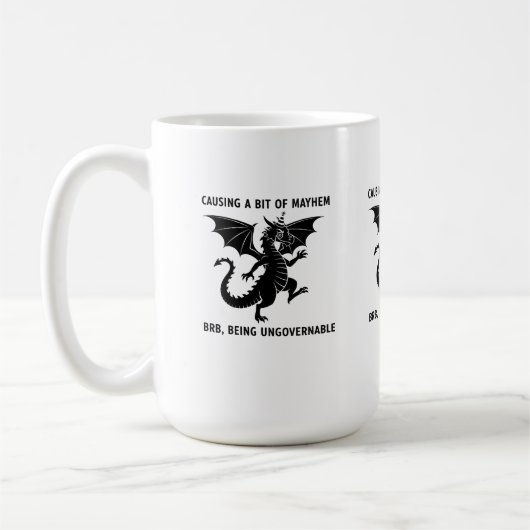 Chaotic Little Dragon Koffiemok (Links)