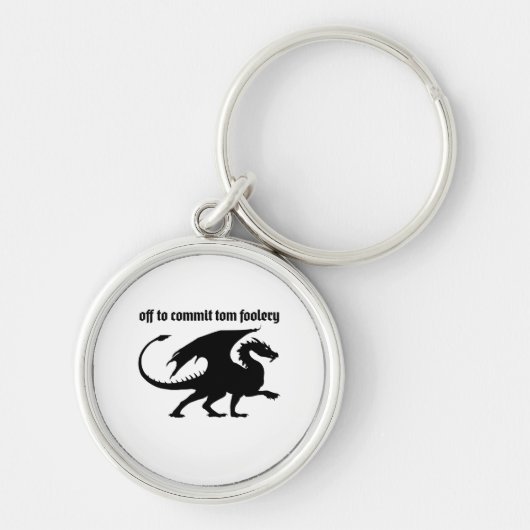 Chaotic Little Dragon Sleutelhanger (Voorkant)