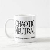 "Chaotic Neutral" Koffiemok (Links)