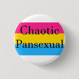 Chaotic Pansexual Ronde Button 3,2 Cm