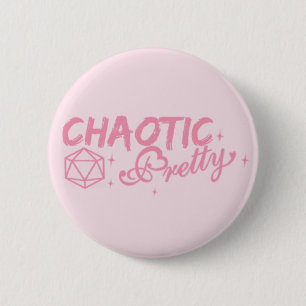 Chaotic ronde button 5,7 cm