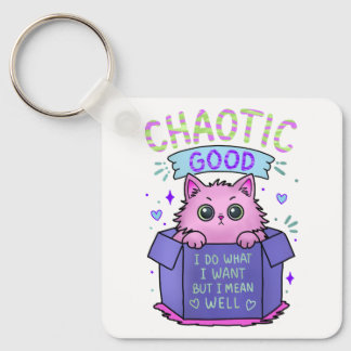 Chaotisch Goede Kat | Ik Doe Wat Ik Wil Sleutelhanger