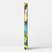 Chaotisch neon: Abstract graffitipatroon. Case-Mate iPhone Case (Achterkant / Links)