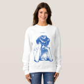 Chaotisch – Retro Sketch Style Trui (Voorkant volledig)