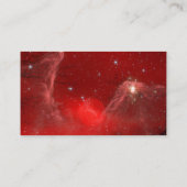 Chaotisch rood visitekaartje (Achterkant)