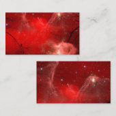 Chaotisch rood visitekaartje (Voorkant / Achterkant)