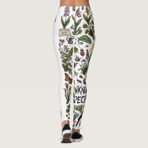Chaotische Botanica Surrealistische Ecologieën Ill Leggings