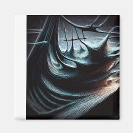 Chaotische duistere Zeeen geveegd door de Storm wi Magneet