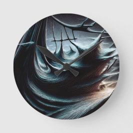 Chaotische duistere Zeeen geveegd door de Storm wi Ronde Klok