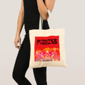 Chaotische Duiven Zak Tote Bag (Voorkant (product))