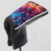 Chaotische Explosies Golfheadcover (3/4 voorkant)