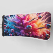 Chaotische Explosies Golfheadcover (Voorkant)
