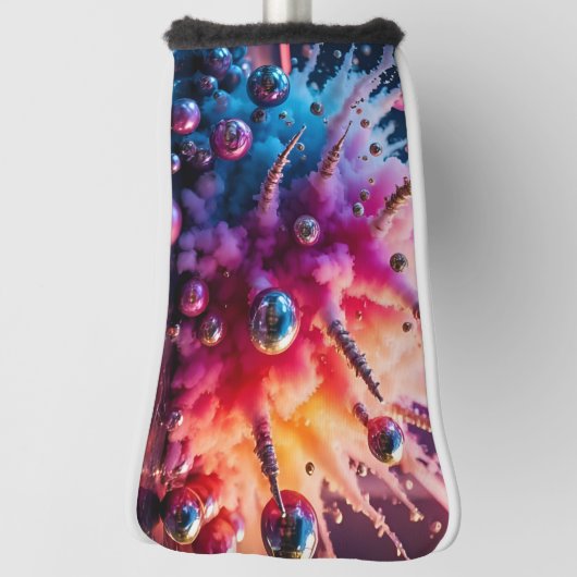 Chaotische Explosies Golfheadcover (Draai 90)