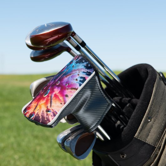 Chaotische Explosies Golfheadcover (Insitu)