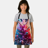 Chaotische Explosies Schort (Insitu)