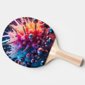 Chaotische Explosies Tafeltennisbatje (Zijkant)
