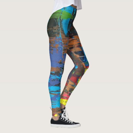 chaotische leggings (Rechts)