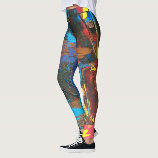 chaotische leggings (Links)