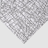 Chaotische lijnen tissuepapier (Detail)