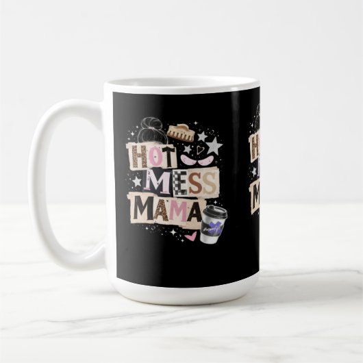 Chaotische mama koffiemok (Links)