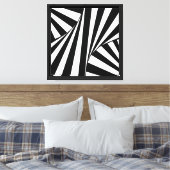 Chaotische Orde | Canvas Afdruk (Insitu (Slaapkamer))