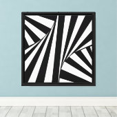Chaotische Orde | Canvas Afdruk (Insitu (Houten vloer))