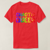Chaotische queer t-shirt (Design voorkant)