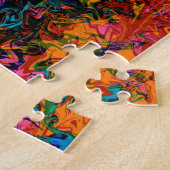 Chaotische wereld... legpuzzel (Zijkant)