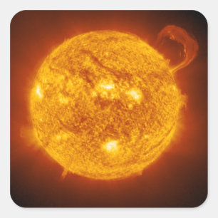 Chaotische zon Sticker