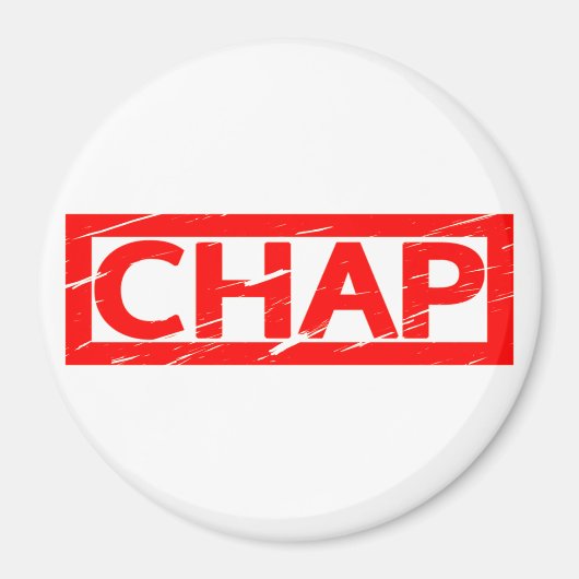 Chap Stamp Magneet (Voorkant)