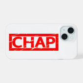 Chap Stempel iPhone 15 Case (Achterkant horizontaal)