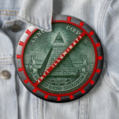 Chapa Anti Illuminati Ronde Button 6,0 Cm (In situ)