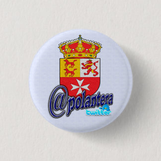 Chapa con imperdible ronde button 3,2 cm