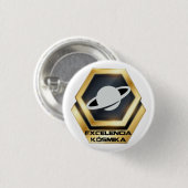 Chapa Excelencia Kósmika Ronde Button 3,2 Cm (Voorkant /achterkant)