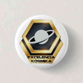 Chapa Excelencia Kósmika Ronde Button 3,2 Cm