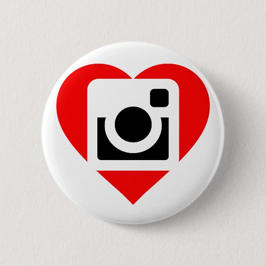 Chapa Instagram Lover Ronde Button 5,7 Cm (Voorkant)