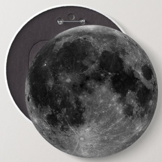 Chapa Luna llena Luna llena Ronde Button 6,0 Cm (Voorkant /achterkant)