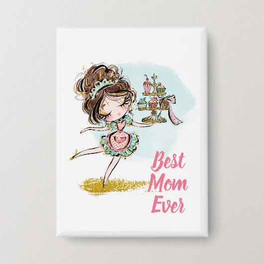 Chapa para mamá button (Voorkant)