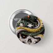 CHAPA REDONDA CALAVERA RONDE BUTTON 5,7 CM (Voorkant /achterkant)