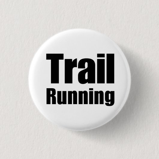 Chapa "Trail Running" Ronde Button 3,2 Cm (Voorkant)