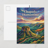 Chapada Diamantina Brazilië Briefkaart (Voorkant / Achterkant)