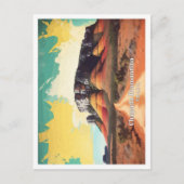 Chapada Diamantina Pop Kunst Reizen Illustratie Briefkaart (Voorkant)