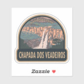 Chapada dos Veadeiros Nationaal Park Brazilië Reiz Sticker (Vel)