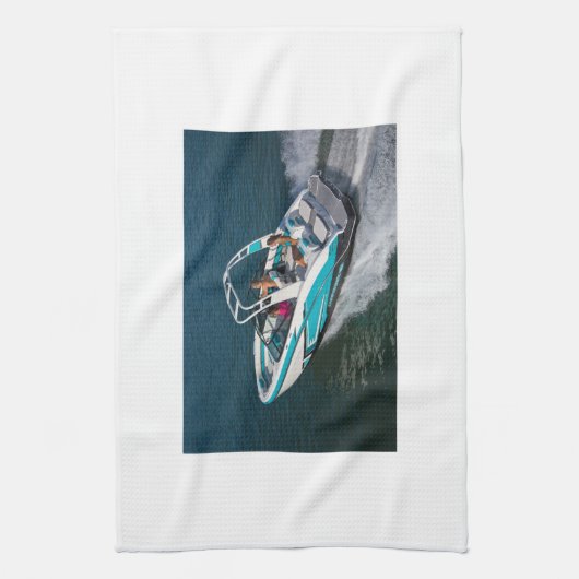 Chaparral Boats Kitchen Towel 16 x 24 inch Wake Bo Theedoek (Verticaal)