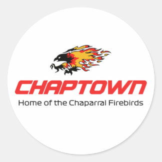 Chaparral Firebirds - Een nieuw tijdperk Ronde Sticker