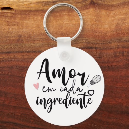 Chapas con texto  sleutelhanger (Achterkant)