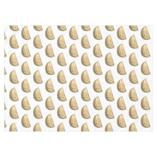 Chapati Roti India IndiIndiaas voedselbrood Tafelkleed (Voorkant (Horizontaal))