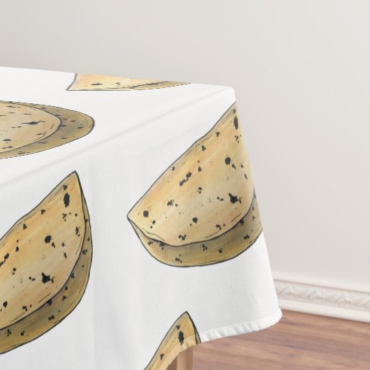 Chapati Roti India IndiIndiaas voedselbrood Tafelkleed (Voorbeeld)