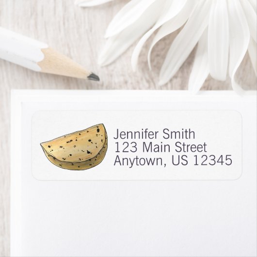 Chapati Roti Indian Food Brood Bakkerij Etiket (Insitu)